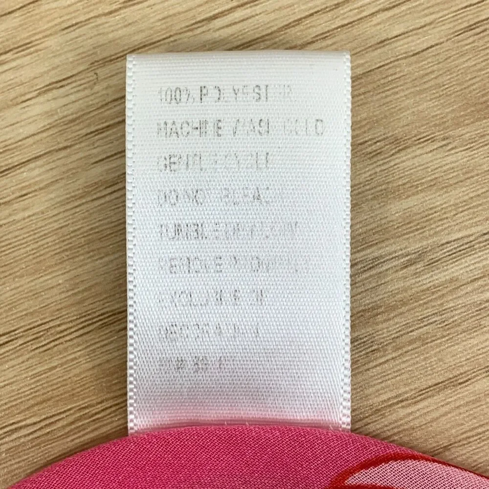 Y2k Josie Natori Floral Lace Babydoll Sheer Slip Top Size L Dainty Artsy Sexy - Picture 7 of 9